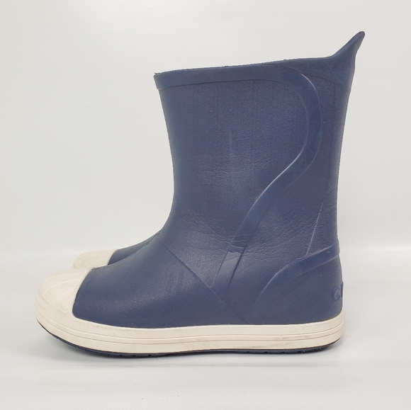 CROCS Other - CROCS Rain Boots Sz 2 Boys Girls
